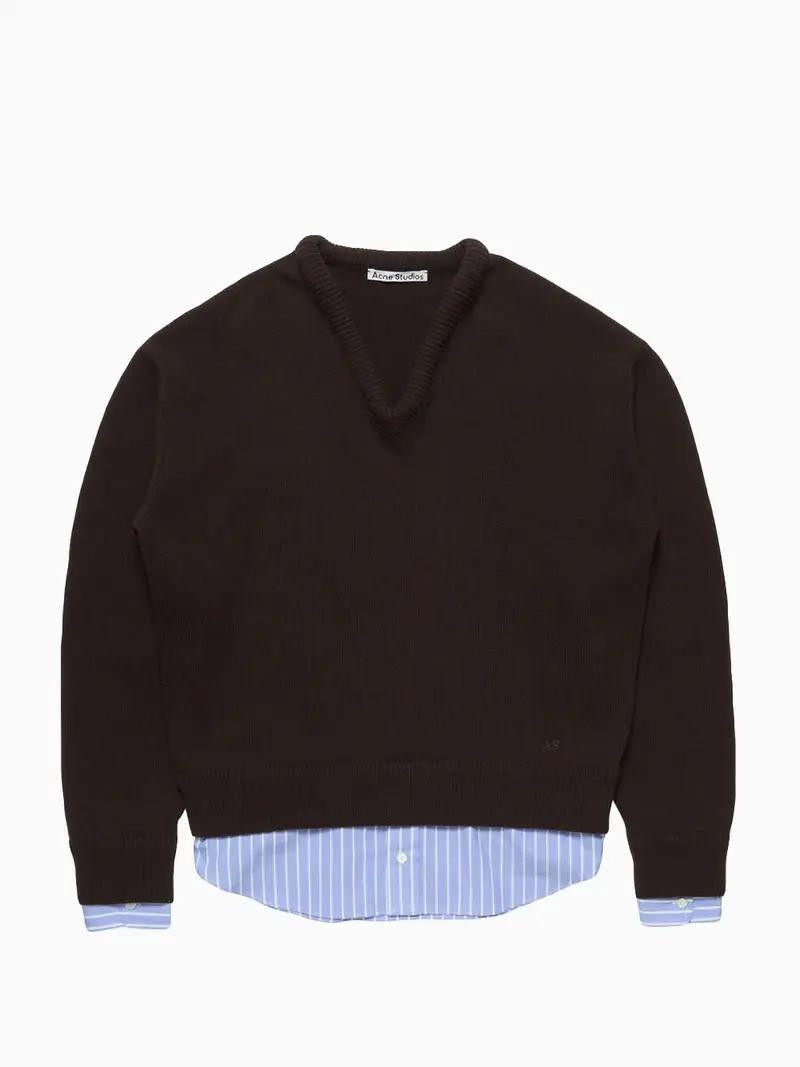 V-neck sweater