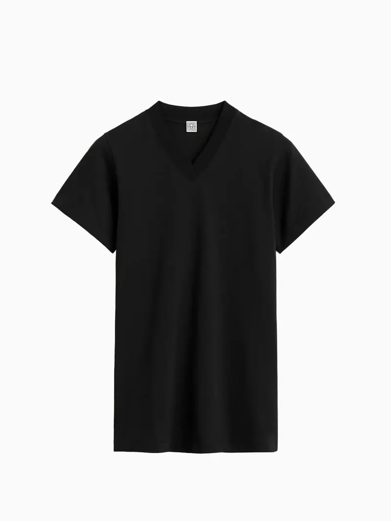 V-neck tee