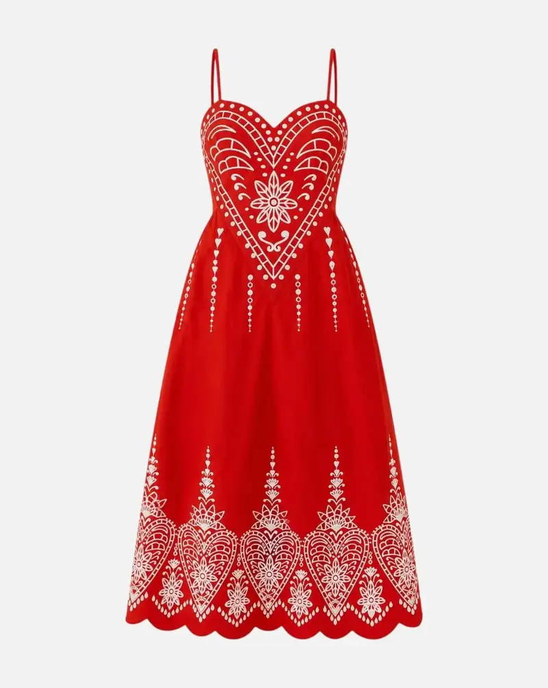 Vestido Farm Rio Heart Richilieur