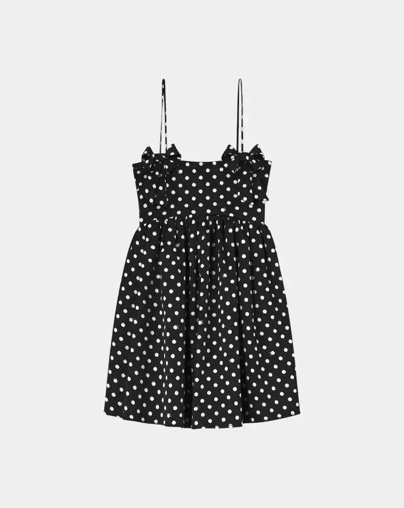 Vestido Ganni Mini Lunares