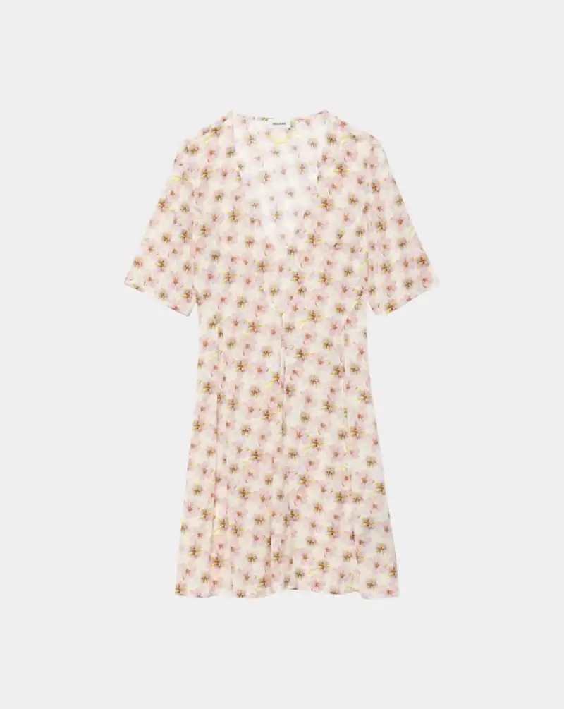 Vestido Zadig & Voltaire Rodalas Smooth Mirror Flowers