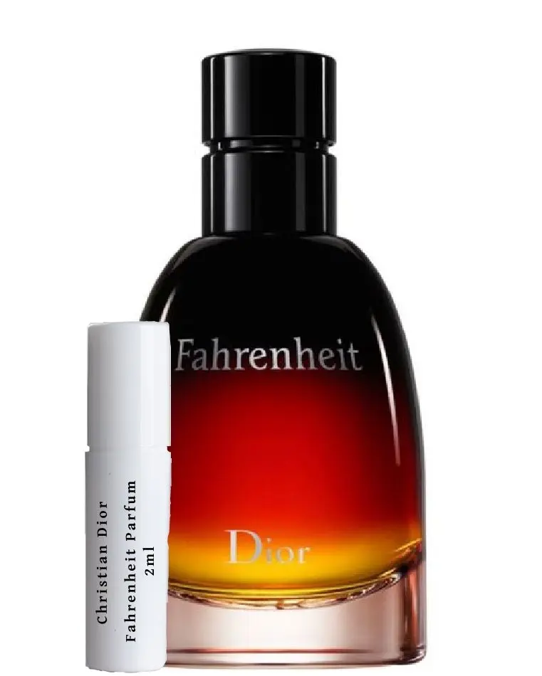 Vial de muestra de Christian Dior Fahrenheit Parfum