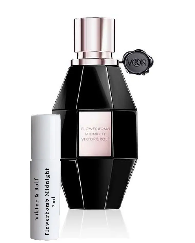 Viktor & Rolf Flowerbomb Midnight muestra vial