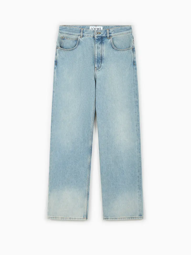 Washed jeans