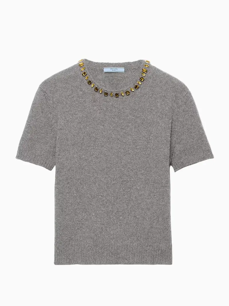 Wool and cashmere sweater