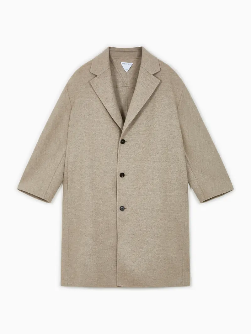 Wool cashmere coat