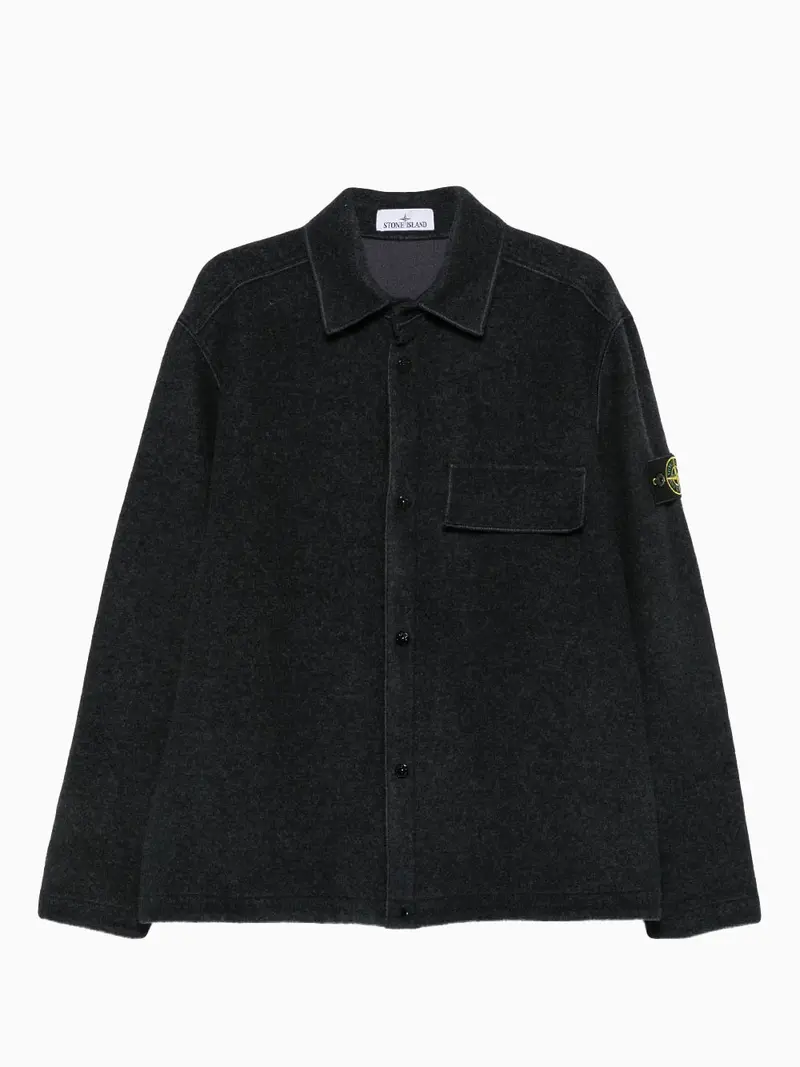 Wool overshirt
