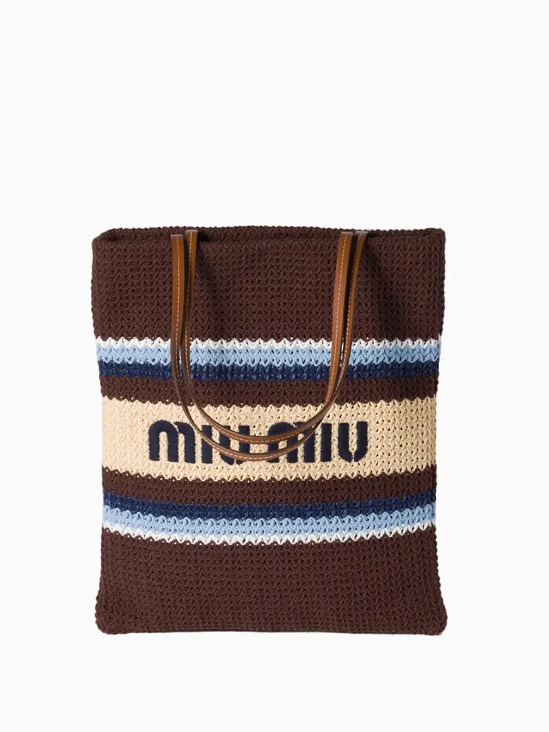 Woven tote bag