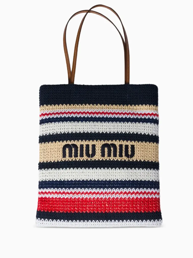 Woven tote bag