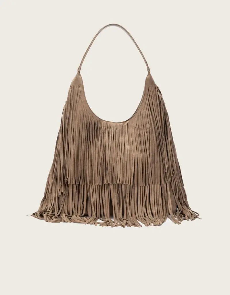 XTI BOLSO FLECOS BEIGE 91702