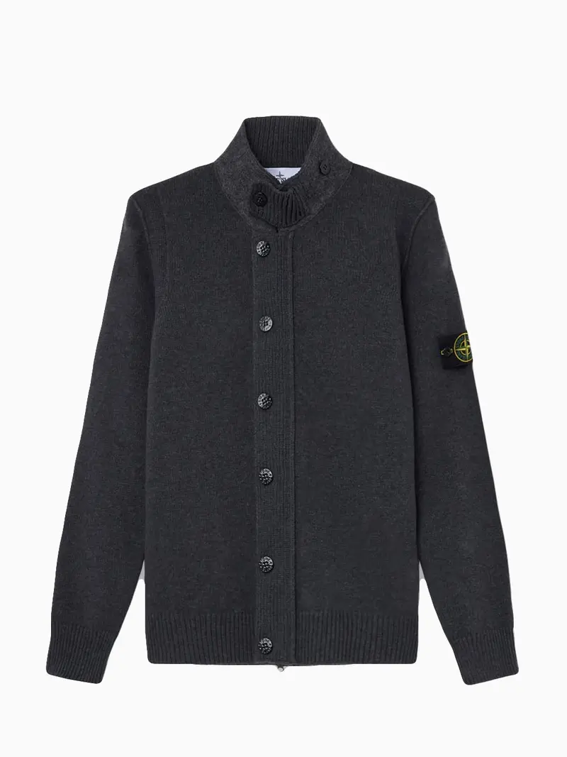Zip-up cardigan
