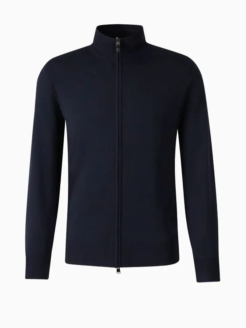 Zip-up sweater