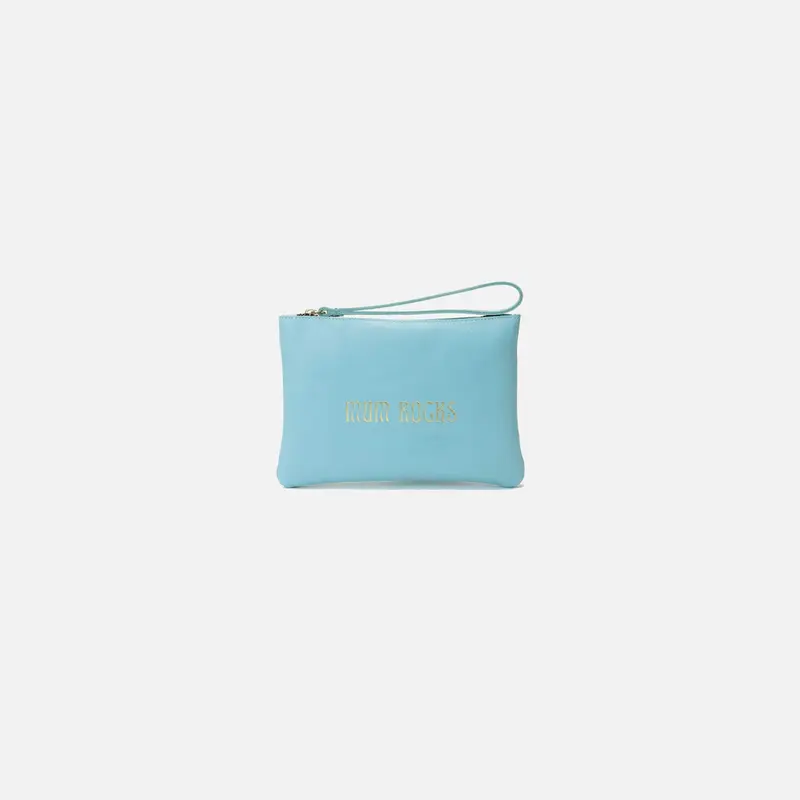 Zipper "Mum Rocks" Celeste